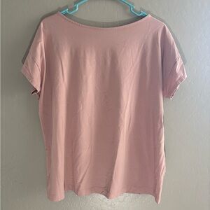 J. Jill Soft Pink Short Sleeve Tee